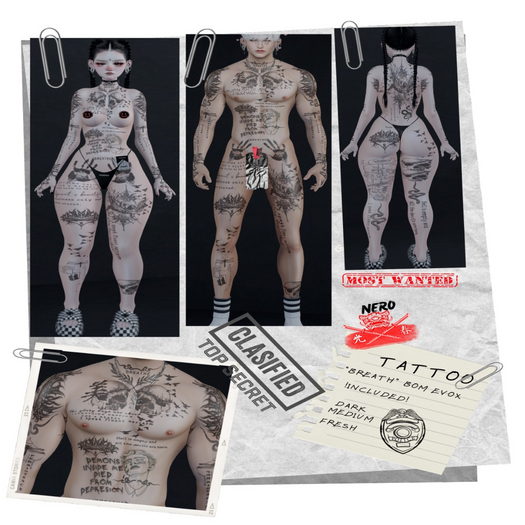 NERO LAB [BREATH] tattoo evox BOM