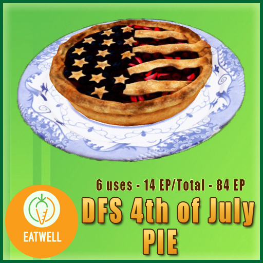 DFS 4th of July Pie (Actual Item)