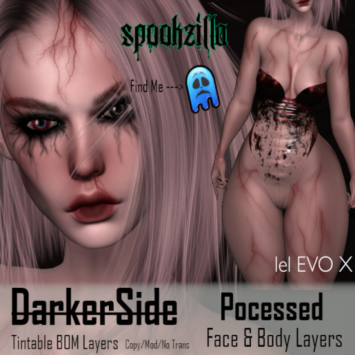 DarkerSide  - Possesed Face and Body