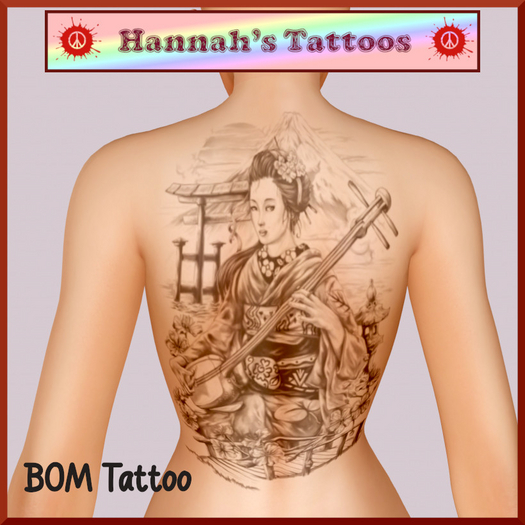 Geisha Back 1