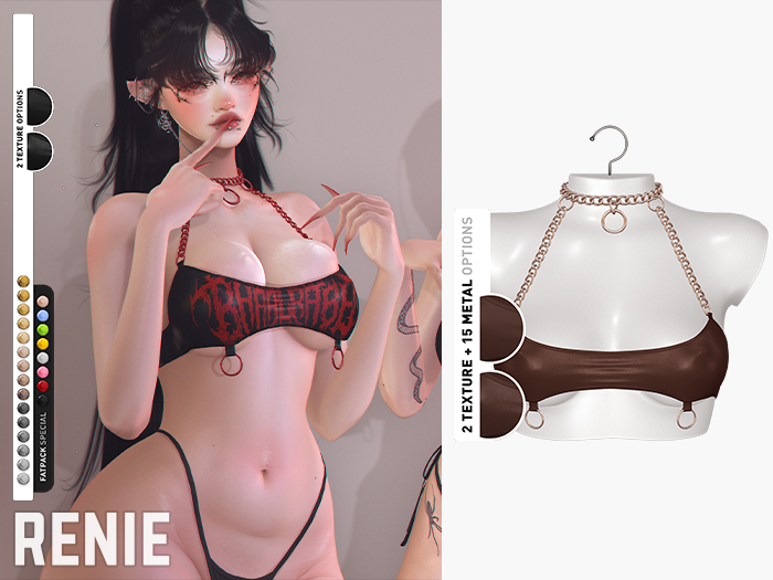 RENIE : ORIN TOP - BROWN