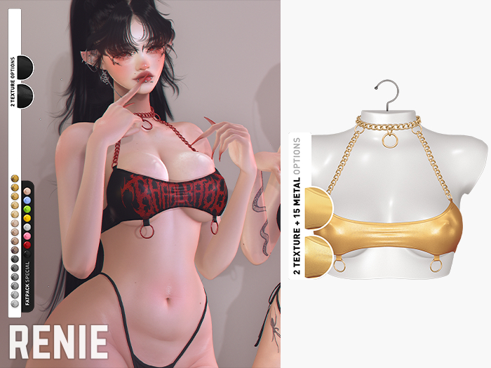 RENIE : ORIN TOP - GOLD
