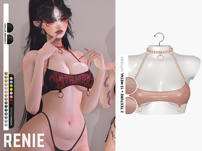 RENIE : ORIN TOP - PALE ROSE