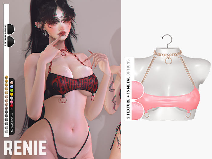 RENIE : ORIN TOP - SOFT PINK