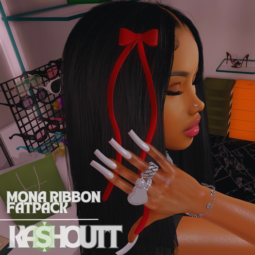 [KA$HOUTT] Mona Ribbon Fatpack