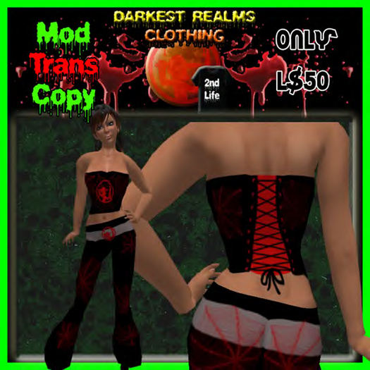 DRC - Female Butcherman Webbed Corset (Spoil3d)