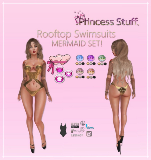 .Princess Stuff. [ROOFTOP SWIMSUIT] SET *DEMO*