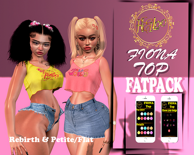 Heiloo Fiona Top Rebirth Fatpack
