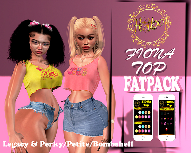 Heiloo Fiona Top Legacy Fatpack