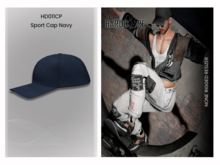 :: HARDCORE :: (HD011CP) Sport Cap - Navy