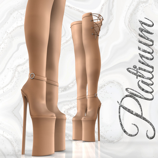 Beige Boots