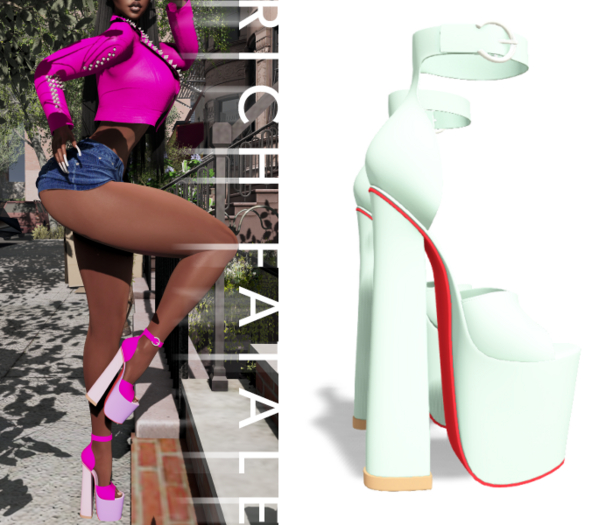 $RICH FATALE - DION PLATFORM - MINT