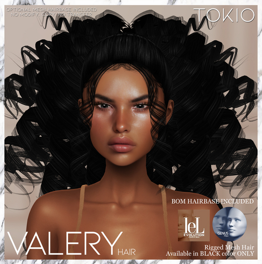 TOKIO Hair - VALERY Alpha Hair - Black