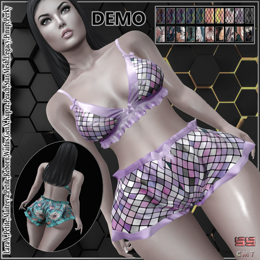 [SS] Hettie Set Pack DEMO [ 14 mesh size ]