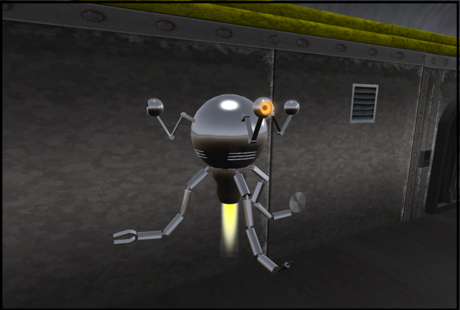 Second Life Marketplace - Mr Handy - Follower - Fallout - Copy & Mod