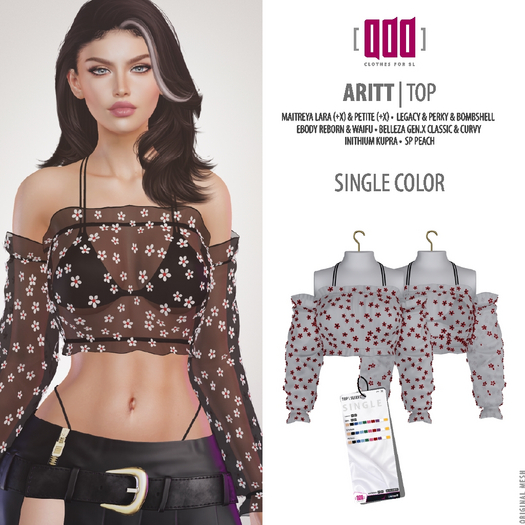 [ADD] Aritt Top - White