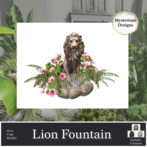 Mysterious Designs - Lion Fountain