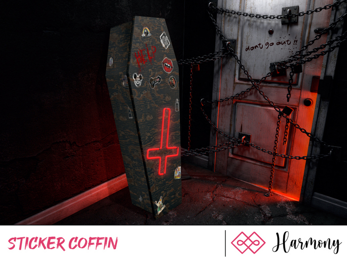 Sticker Coffin