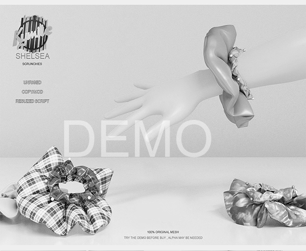 KYMILE - Shelsea Scrunchies - DEMO