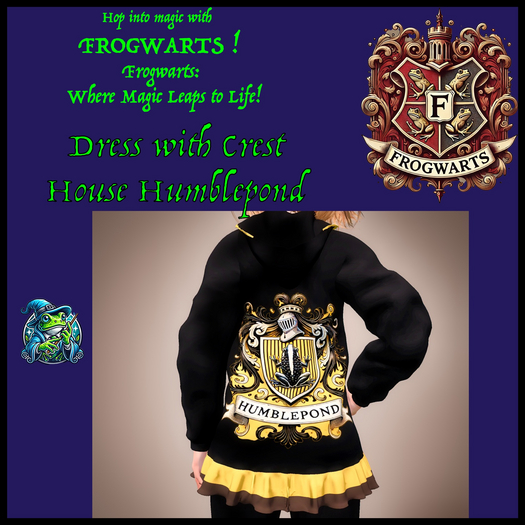 Frogwarts Humblepond Dress - For Rebirth