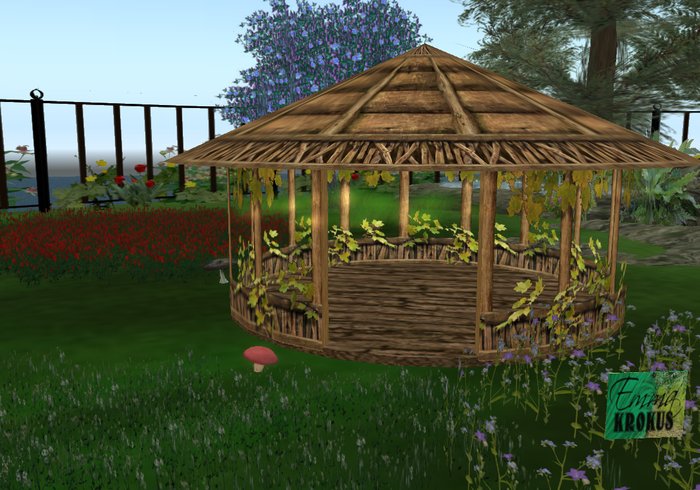 Emma's Round Rustic Pavilion