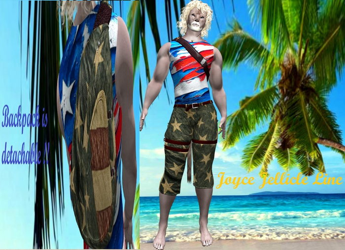 Fat Pack Demo Old Glory Short Set