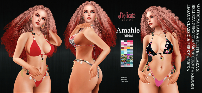 Amahle Bikini - Delicatt Couture - 2024#July#03