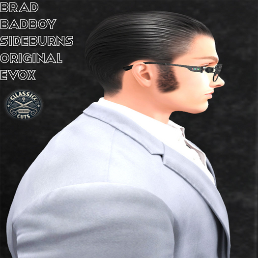 Classic Cuts-Brad  Badboy Original Sideburns Evox