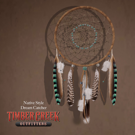 [Blackwood Traders] Native Style Dream Catcher-Jade