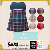Suki Baby Dress1 - Plaids (Bagged)