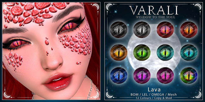 ..: VARALI :.. Lava Eyes [FATPACK]
