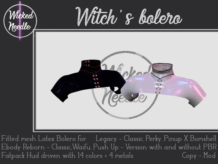 ~W-N~ Witch's bolero Legacy + Reborn + PBR
