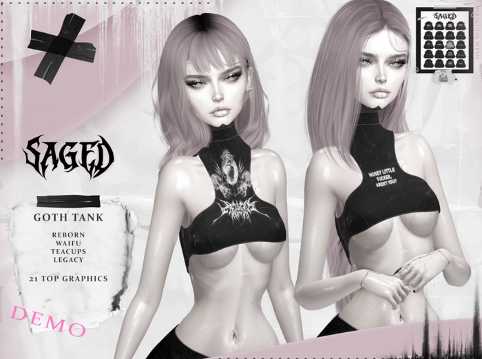 SAGED DEMO. Goth Tank