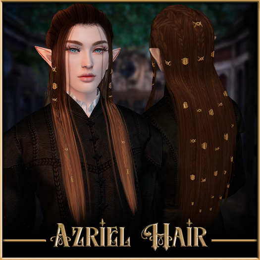 Raven Bell - Azriel Hair [All 3]