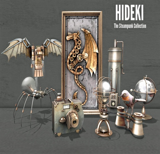 HIDEKI - Steampunk Camera Replica