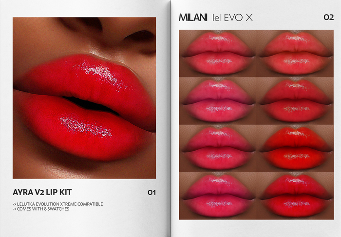 MILANI - "AYRA V2" LIP KIT / FATPACK