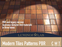 LL Modern Tiles Pattern PBR Full Perm