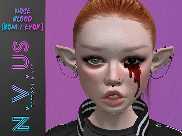 [N.V.US] ::face blood:: [eye l][bom][evox][tattoo]