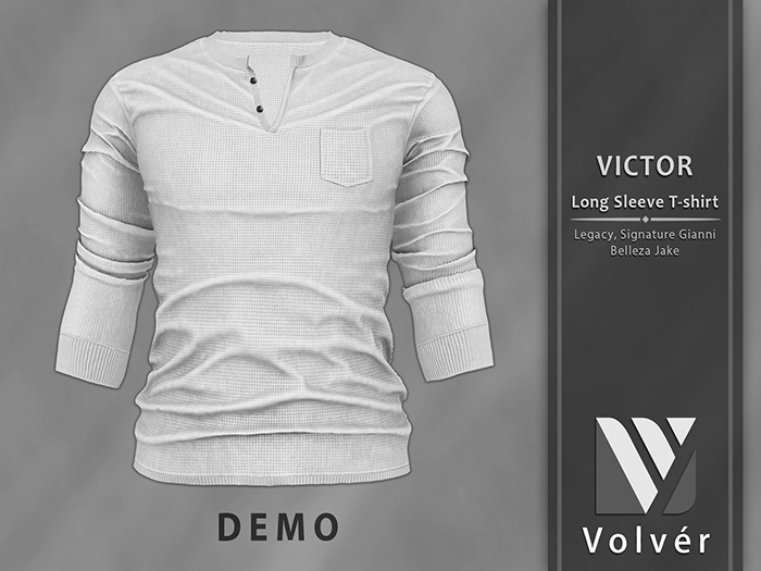 //Volver// Victor Long Sleeve T-Shirt - DEMO
