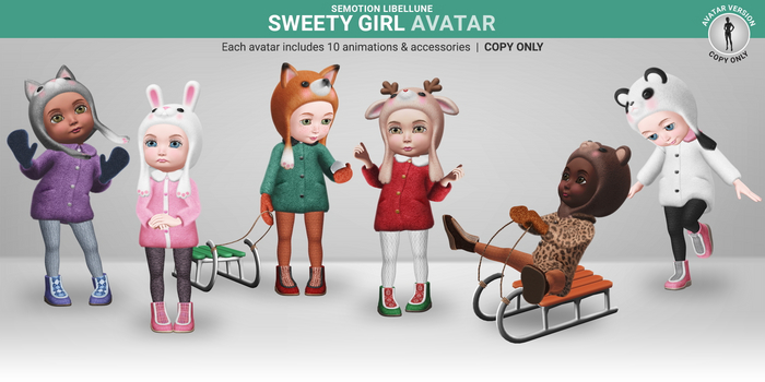 SEmotion Libellune Sweety Girl Foxy Avatar 03