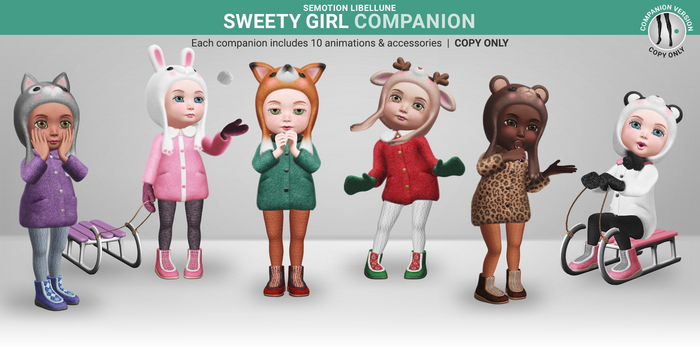 SEmotion Libellune Sweety Girl Bunny Companion 02