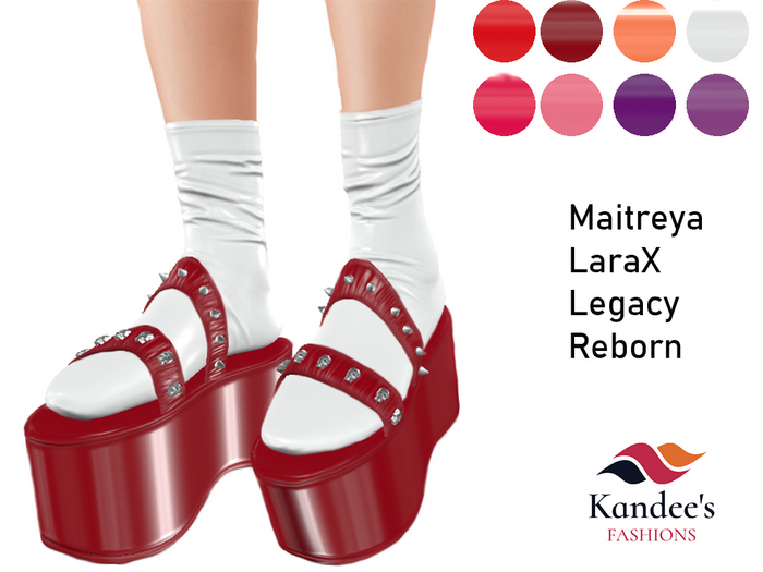 Latex Sandals with Socks + Huds Version 2
