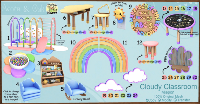 8. {A&O} Cloudy Classroom Sunny Nightlight - Toy