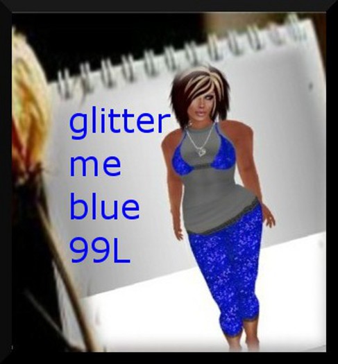 Glitter Me Blue