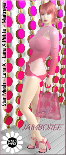 GoodVibes Jamboree Dress Set Salmon