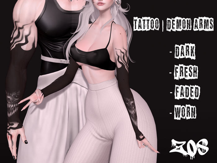 ZOS. Tattoo Demon Arms