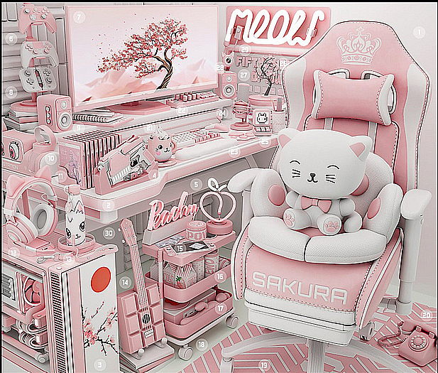 5. BAMSE : Sakura - Neon Set RARE