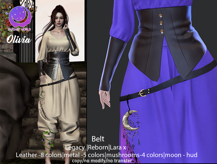 {Fantasy world}  Olivia Accessories