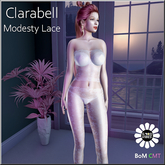 GoodVibes Clarabell BoM Modesty Lace White