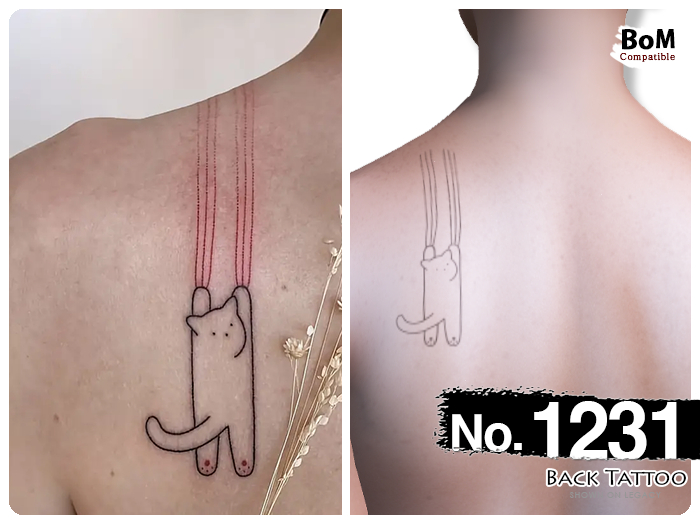 (Back Tattoo) No.1231